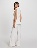 Morgan Vest VROSSO.F OFF WHITE