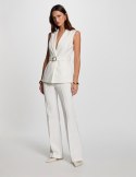 Morgan Vest VROSSO.F OFF WHITE