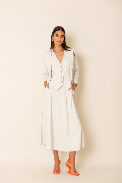 Siste's Spódnica ST11S0506T75 BIANCO