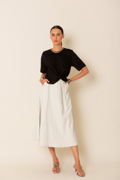 Siste's Spódnica ST11S0506T75 BIANCO