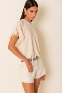 Siste's Sweater ST11S0407M33 VANIGLIA