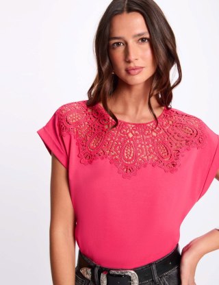 Morgan Blouse DELONA FRAISE