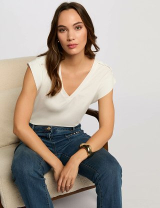 Morgan Bluzka DNAUTI OFF WHITE