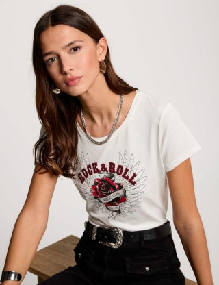 Morgan Bluzka DREBEL OFF WHITE