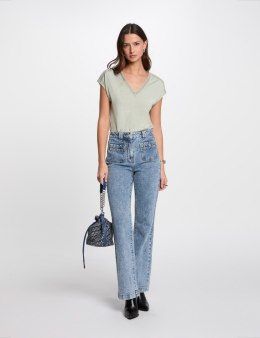 Morgan Spodnie PCHARME JEAN DB STONE
