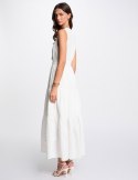 Morgan Dress RASKA OFF WHITE