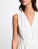 Morgan Dress RASKA OFF WHITE