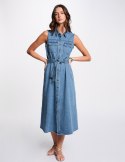 Morgan Dress RJEAN DENIM STONE