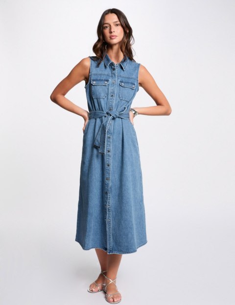 Morgan Dress RJEAN DENIM STONE Morgan Dress RJEAN DENIM STONE
