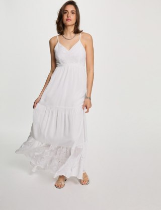 Morgan Dress ROUBI OFF WHITE