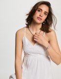 Morgan Sukienka ROUBI OFF WHITE