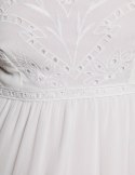 Morgan Sukienka ROUBI OFF WHITE