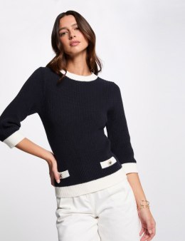 Morgan Sweater MAJORA MAR/OFF WHITE