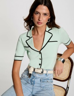 Morgan Sweater MEDIN ALOE/NOIR