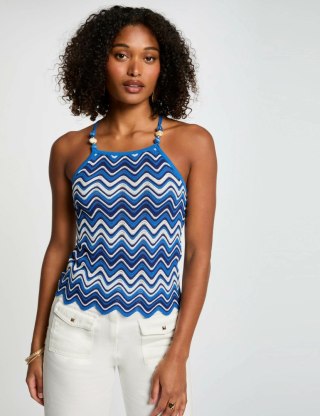 Morgan Sweter MELAN SAPHIR