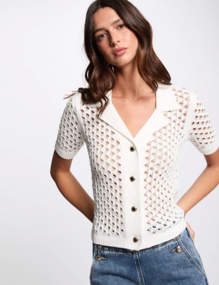 Morgan Sweter MLOU OFF WHITE