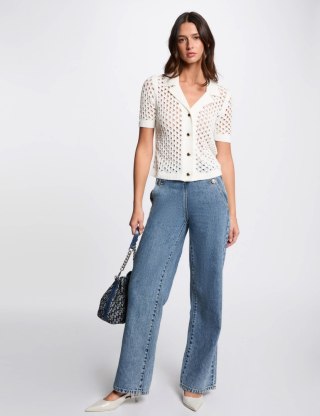 Morgan Sweter MLOU OFF WHITE