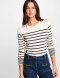 Morgan Sweater MTERA IVOIRE/MARINE