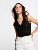 Morgan Sweter MUSHU NOIR
