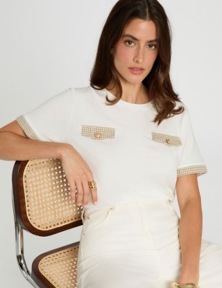 Morgan Bluzka DAEL OFF WHITE
