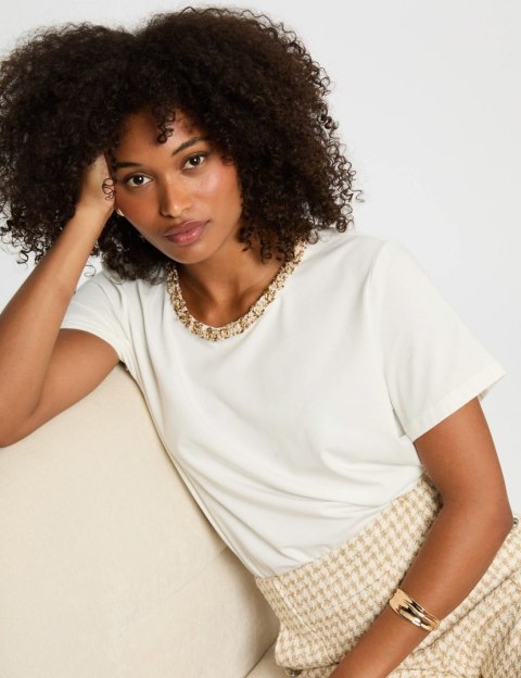 Morgan Bluzka DANY OFF WHITE