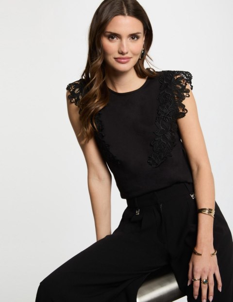 Morgan Blouse DFLOWER NOIR