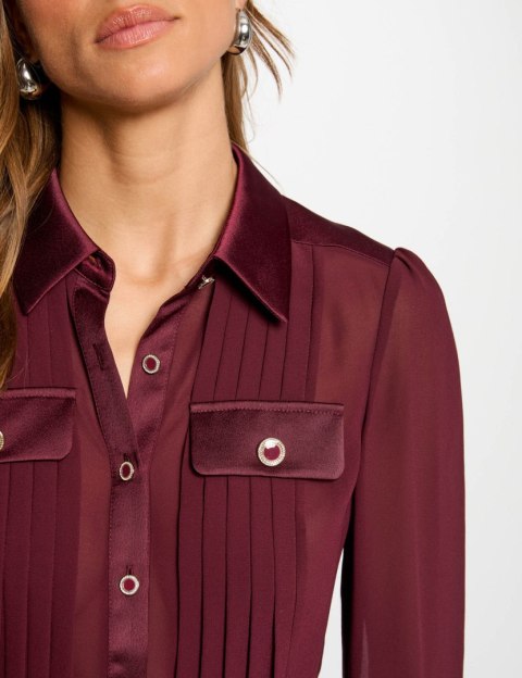 Morgan Shirt CLOCLO PRUNE