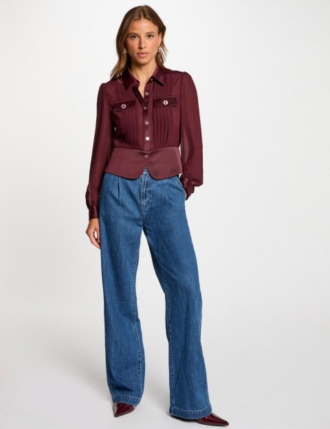 Morgan Shirt CLOCLO PRUNE