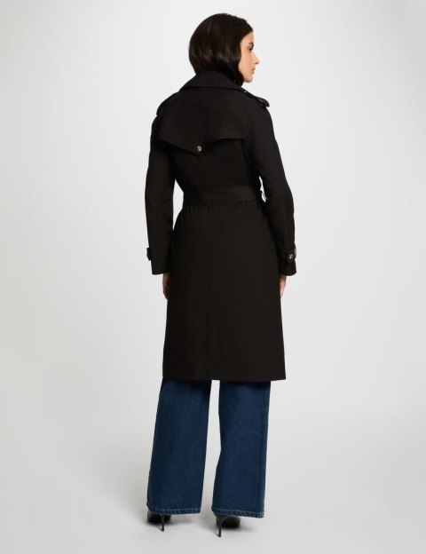 Morgan Płaszcz GTRENCH1 NOIR Morgan Płaszcz GTRENCH1 NOIR