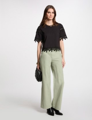 Morgan Pants PCLANA MATCHA