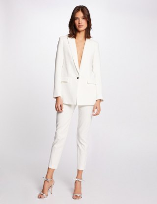 Morgan Spodnie PROSY.F OFF WHITE