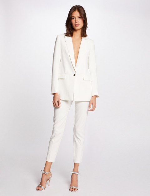 Morgan Spodnie PROSY.F OFF WHITE