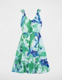 Morgan Sukienka RAVEL.F ULTRAMARINE VERTIGO PRINT1