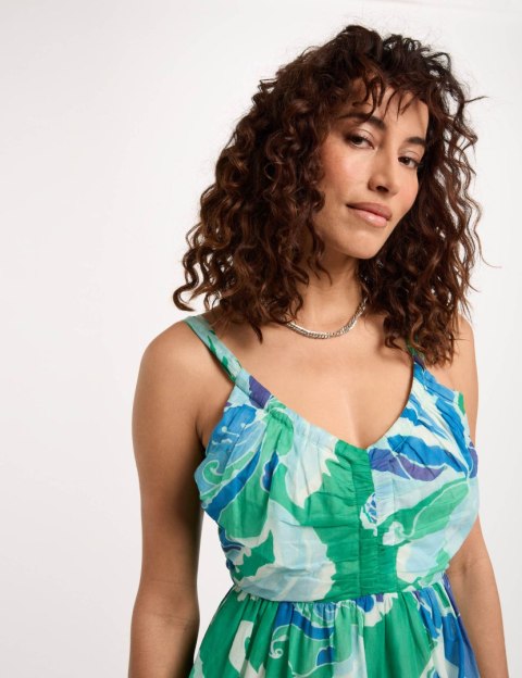 Morgan Sukienka RAVEL.F ULTRAMARINE VERTIGO PRINT1