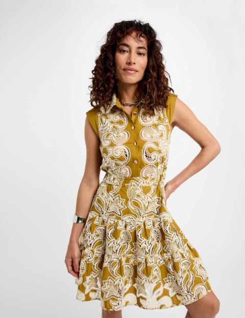 Morgan Dress ROILA DRIED TOBACCO