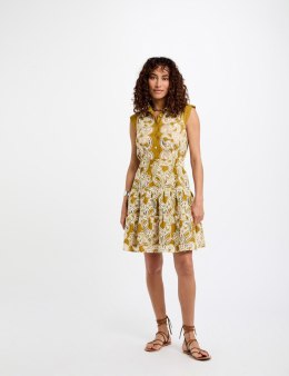Morgan Dress ROILA DRIED TOBACCO