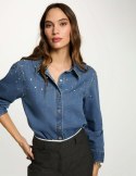 Morgan Shirt CBLING DENIM STONE