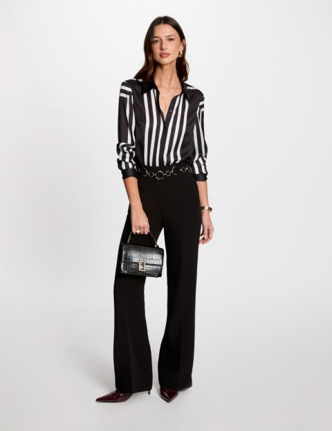 Morgan Koszula CLINE NOIR/OFF WHITE