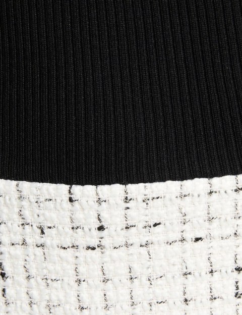 Morgan Dress RBLOCK OFF WHITE/NOIR