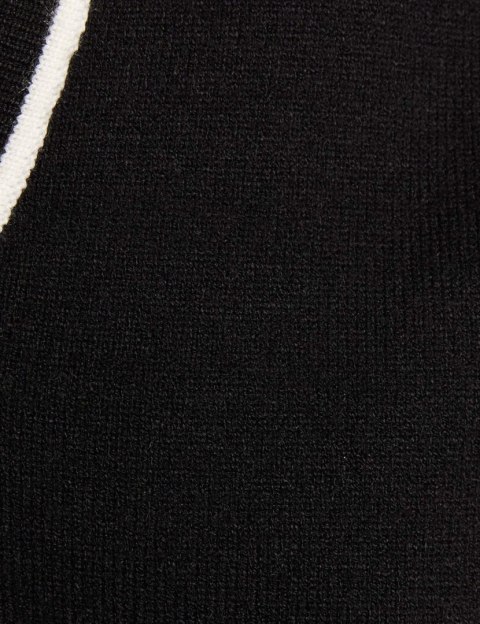 Morgan Sweater MCOLO NOIR/IVOIRE