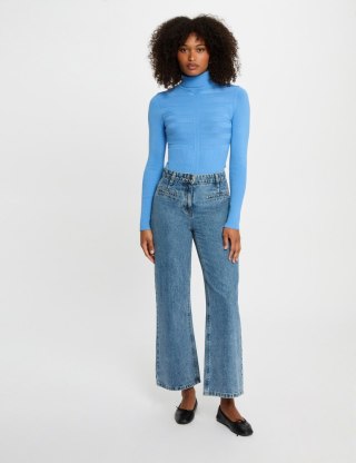 Morgan Sweter MENTOS.M BLEUET