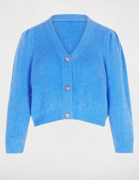 Morgan Sweter MPLAY BLEUET