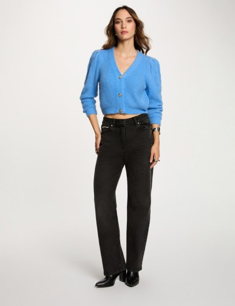 Morgan Sweter MPLAY BLEUET