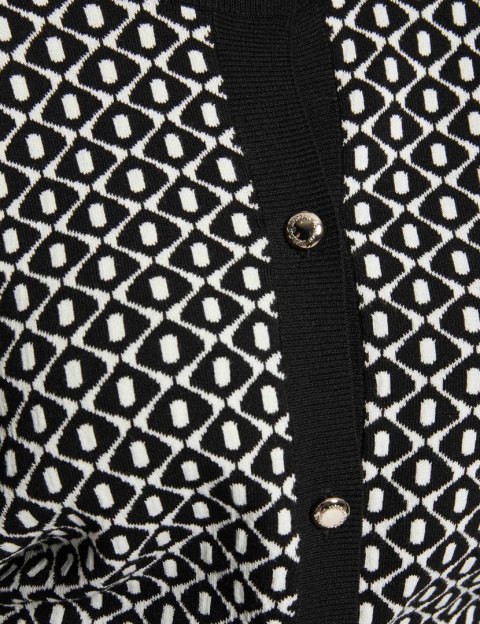 Morgan Sweter MSIXTA NOIR/OFF WHITE