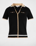 Morgan Sweter MTOI NOIR/BEIGE