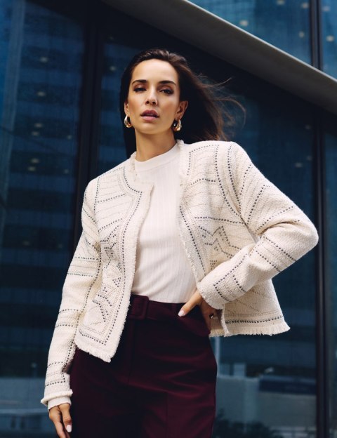 Morgan Vest VCLIKY IVOIRE