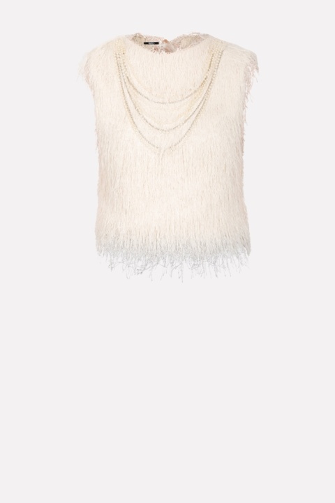 Siste's Bluzka ST12S0806T55 PANNA