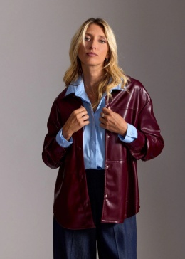 Lauren Vidal Koszula LVVESPA BURGUNDI