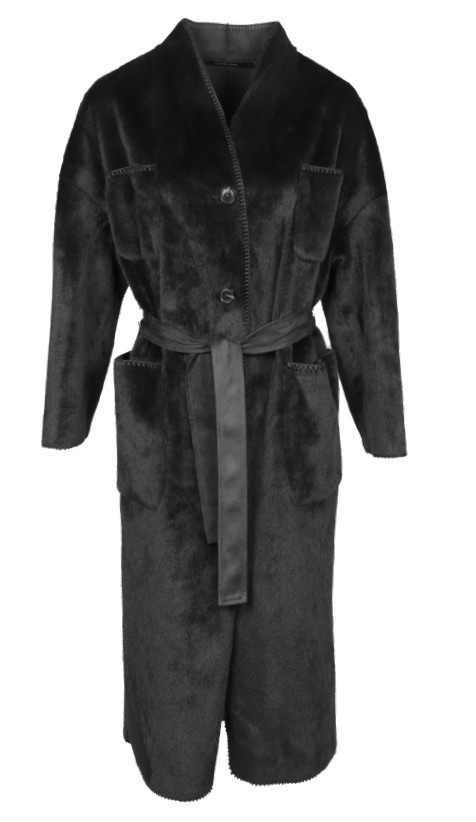 Lauren Vidal Coat LVRALF NOIR