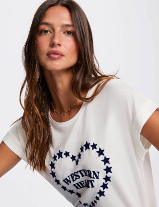 Morgan Bluzka DTEXAS OFF WHITE